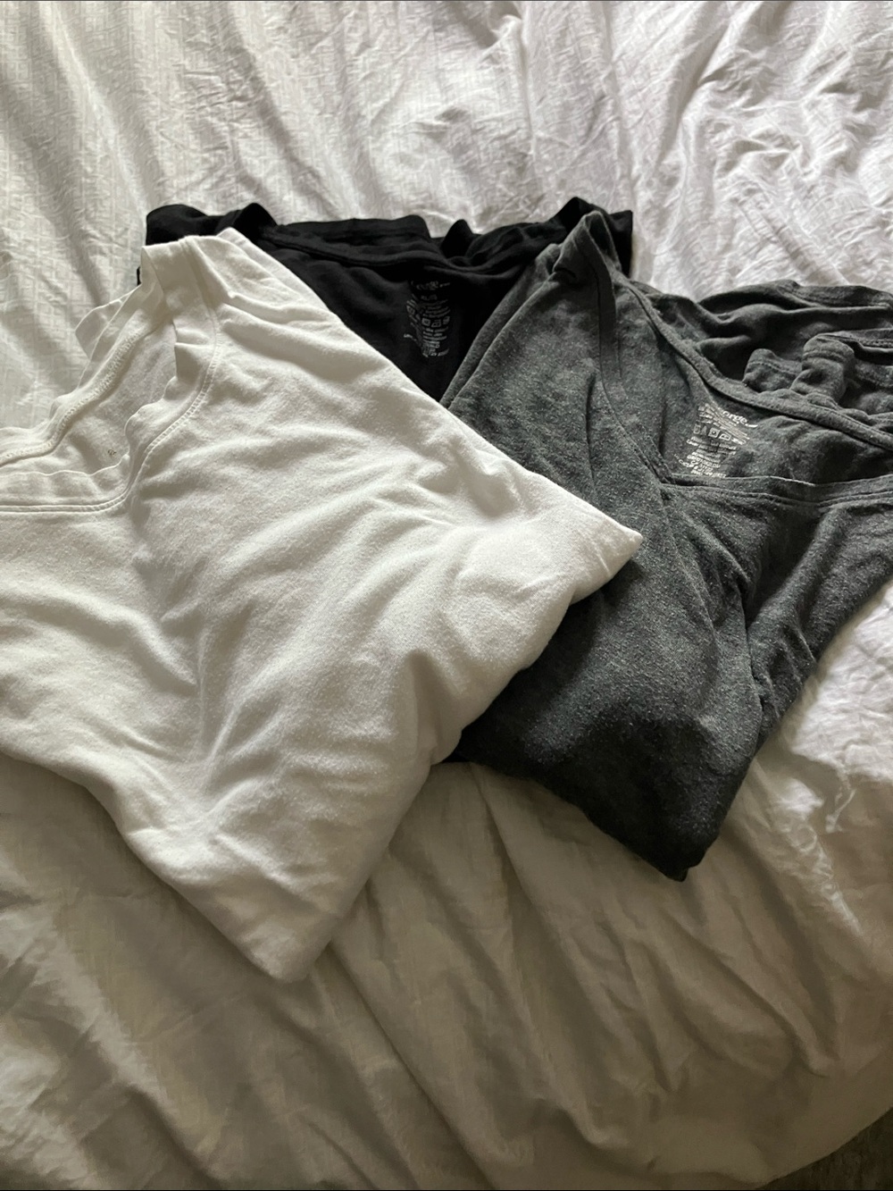 George Black Short Sleeve Scoop Neck Tee